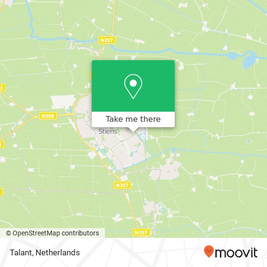 Talant map