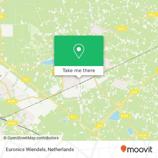 Euronics Wiendels map