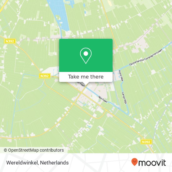 Wereldwinkel map