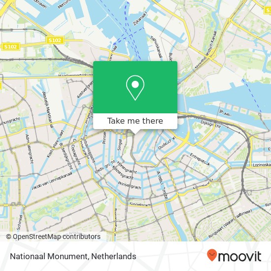 Nationaal Monument map