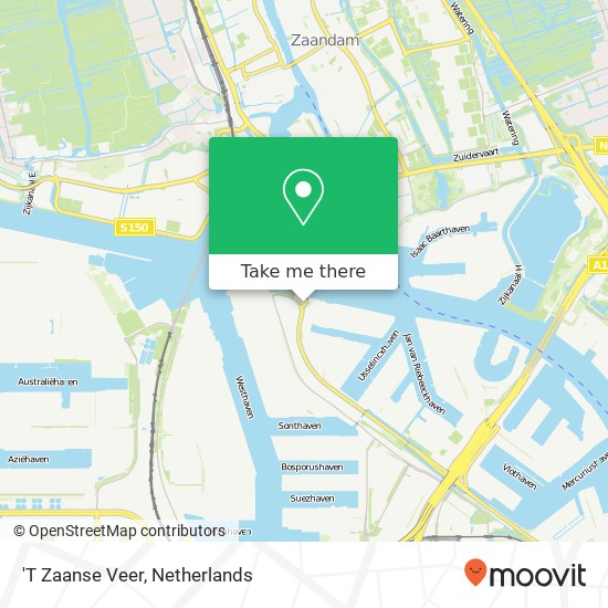 'T Zaanse Veer map