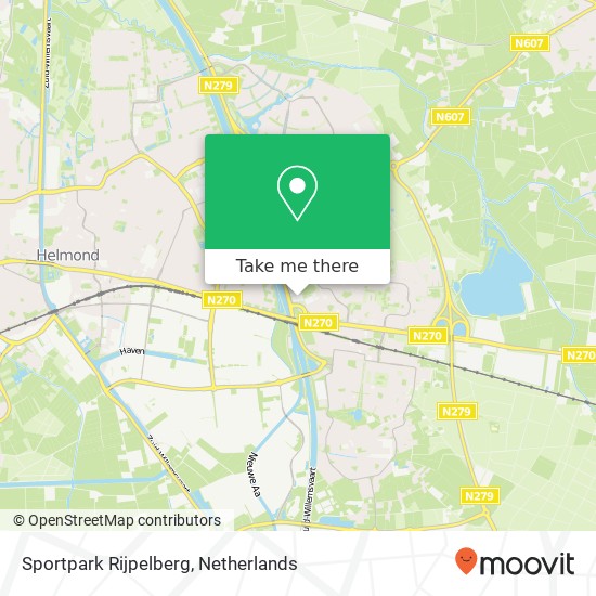 Sportpark Rijpelberg map