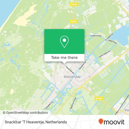 Snackbar 'T Heaventje map