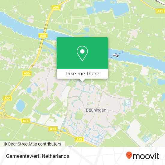 Gemeentewerf map