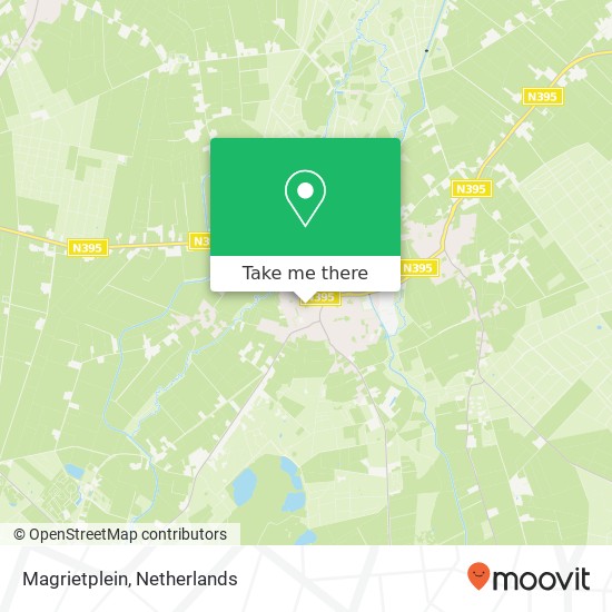 Magrietplein map