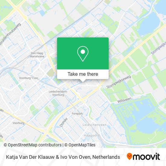 Katja Van Der Klaauw & Ivo Von Oven map
