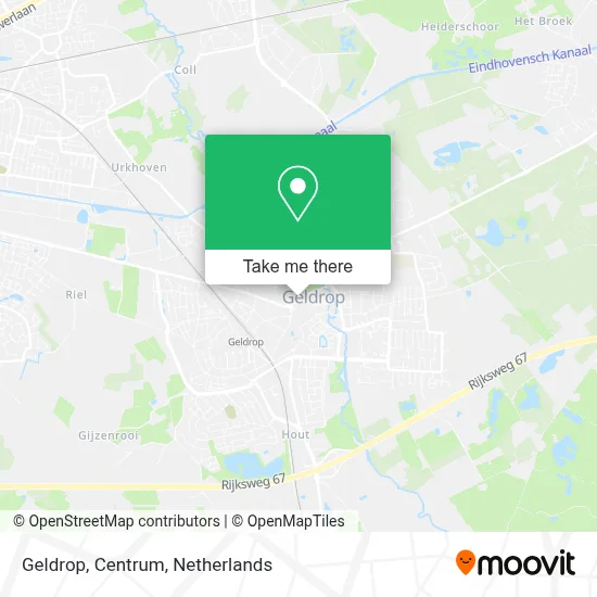 Geldrop, Centrum map