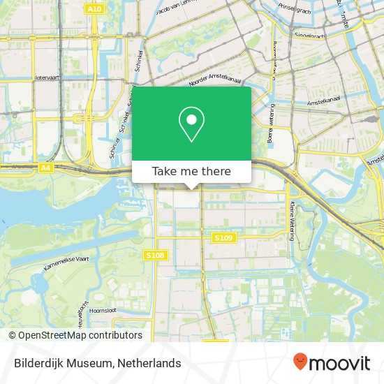 Bilderdijk Museum map