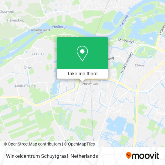 Winkelcentrum Schuytgraaf map