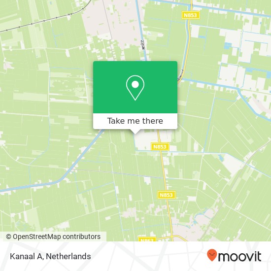 Kanaal A map