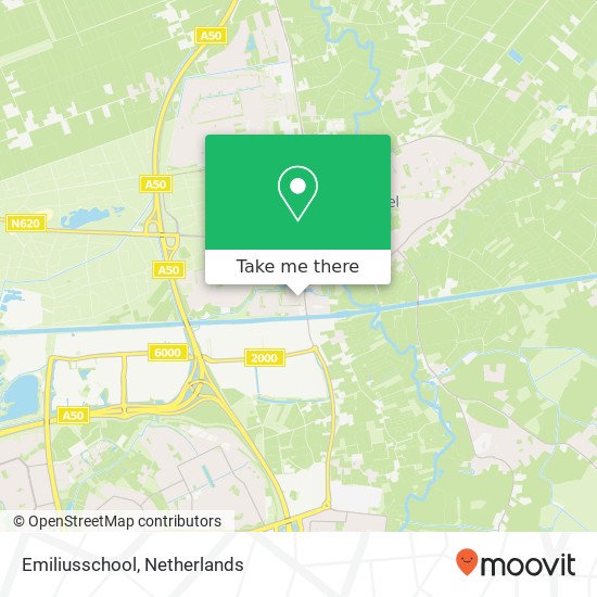 Emiliusschool map