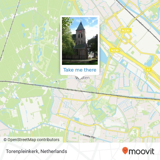 Torenpleinkerk map