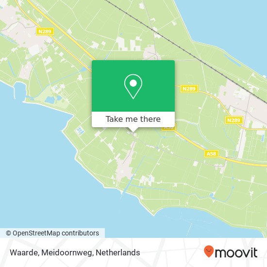 Waarde, Meidoornweg map