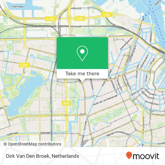 Dirk Van Den Broek map