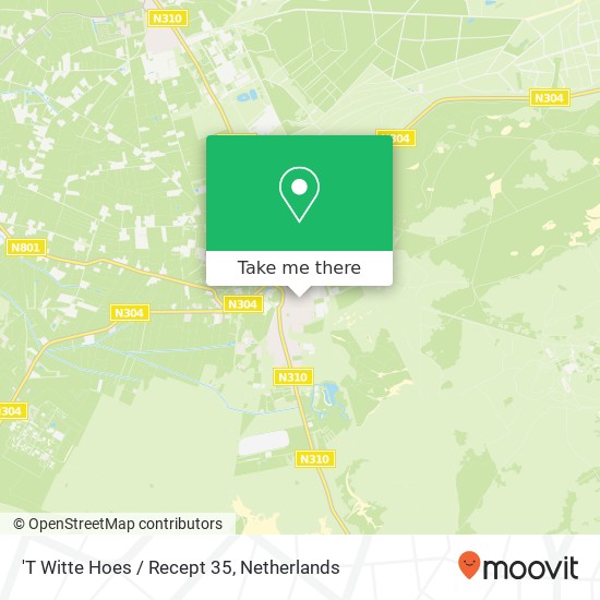 'T Witte Hoes / Recept 35 map