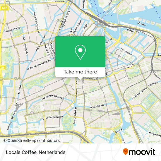Locals Coffee map