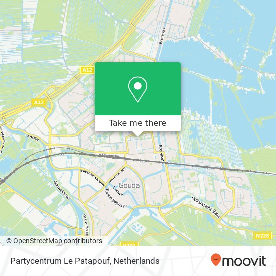 Partycentrum Le Patapouf map