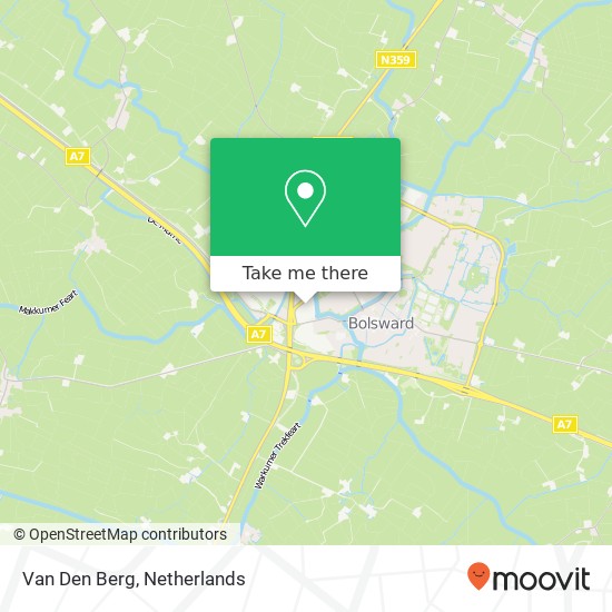 Van Den Berg map