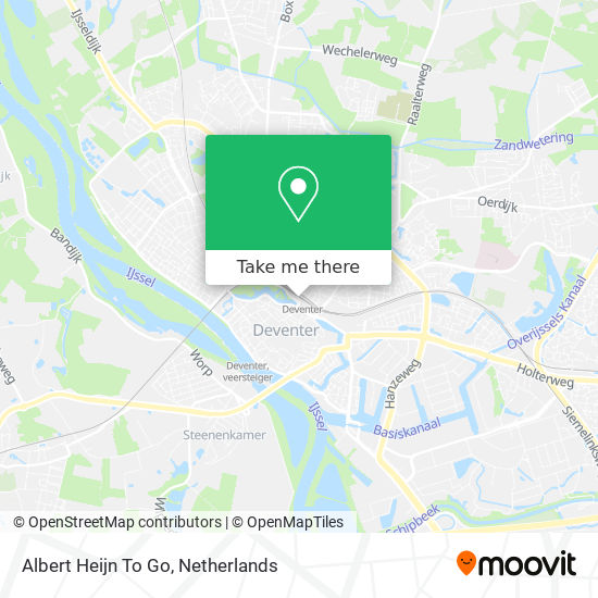 Albert Heijn To Go map