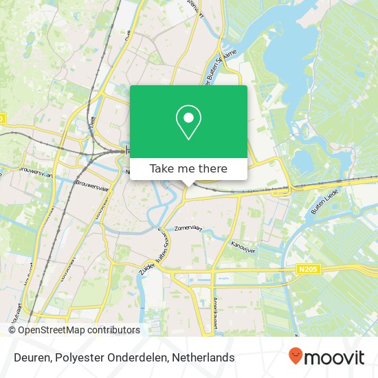 Deuren, Polyester Onderdelen map