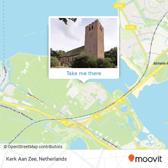 Kerk Aan Zee map