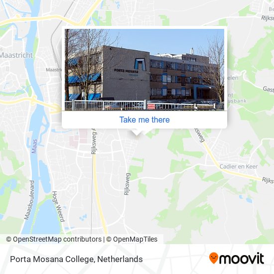 Porta Mosana College map