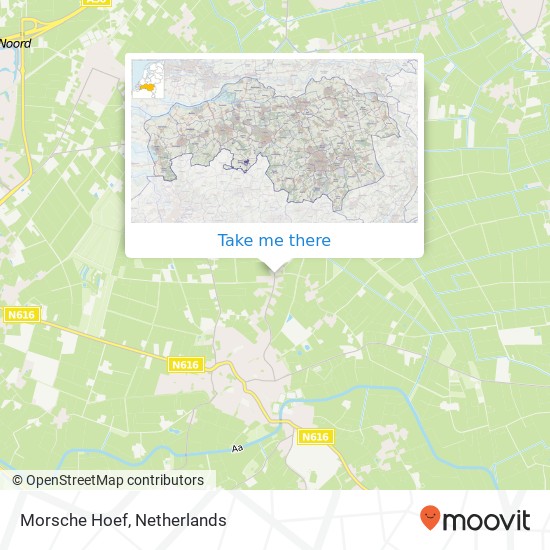 Morsche Hoef map