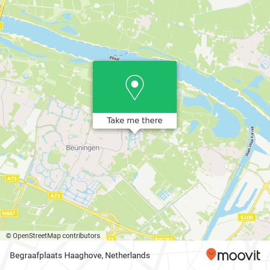 Begraafplaats Haaghove Karte