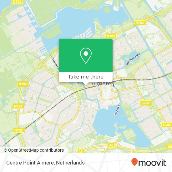 Centre Point Almere map