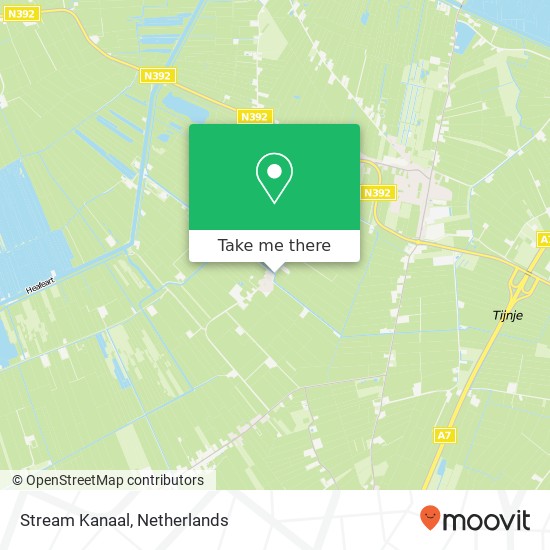 Stream Kanaal map