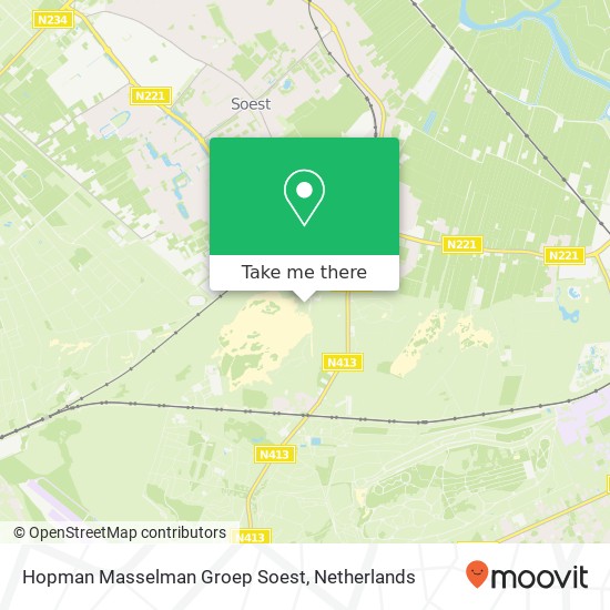 Hopman Masselman Groep Soest map