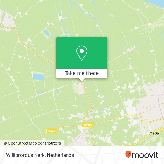 Willibrordus Kerk map