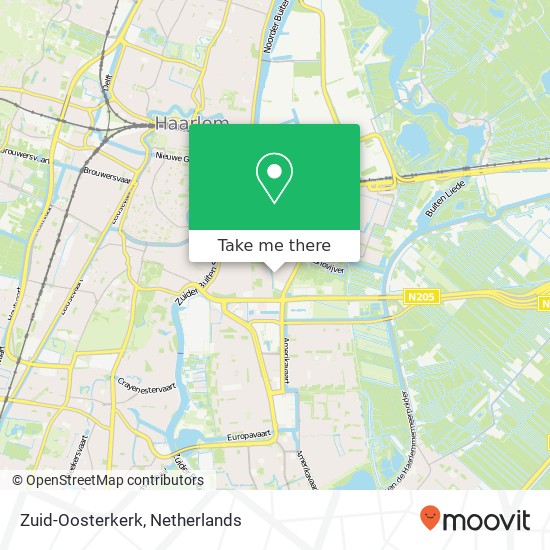 Zuid-Oosterkerk Karte