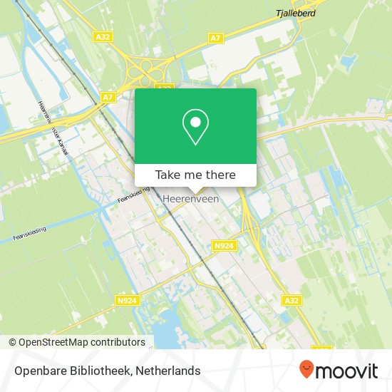 Openbare Bibliotheek map