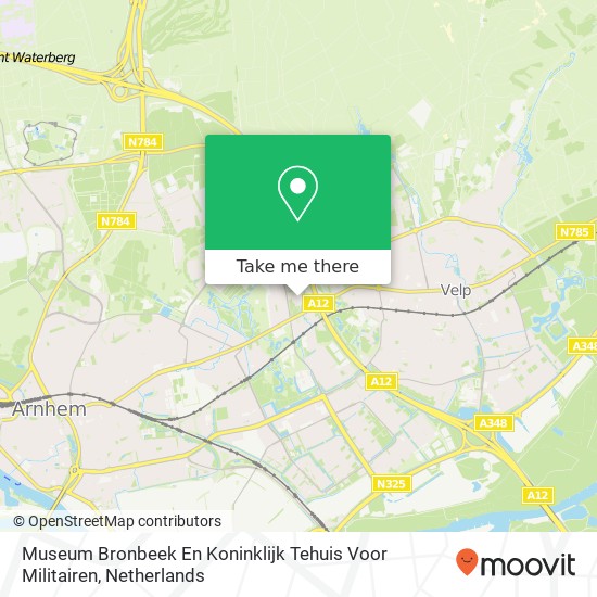 Museum Bronbeek En Koninklijk Tehuis Voor Militairen map