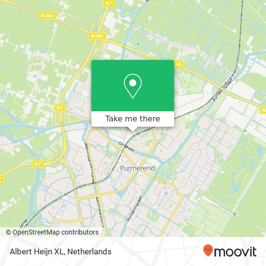 Albert Heijn XL map