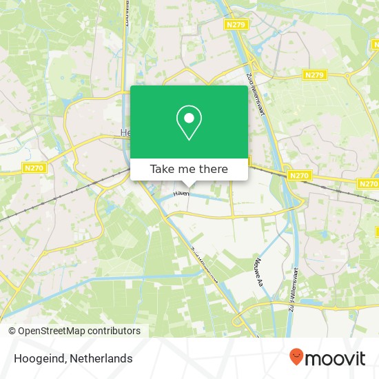 Hoogeind map