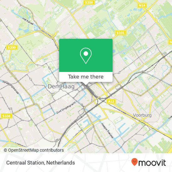 Centraal Station map