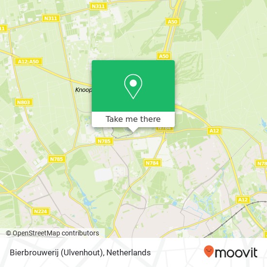 Bierbrouwerij (Ulvenhout) map