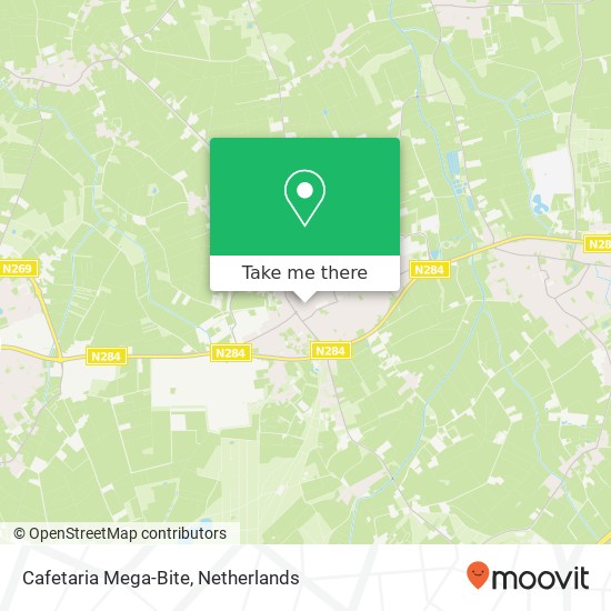 Cafetaria Mega-Bite Karte
