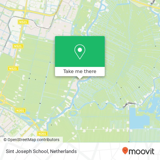 Sint Joseph School map