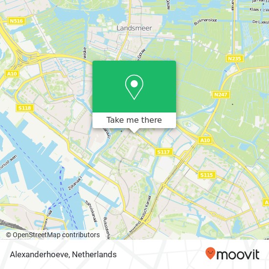 Alexanderhoeve map