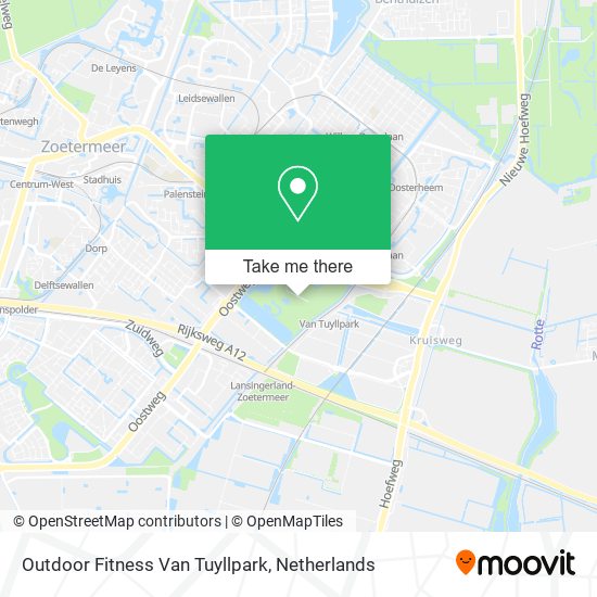 Outdoor Fitness Van Tuyllpark map