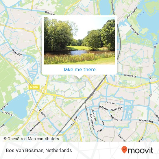 Bos Van Bosman map