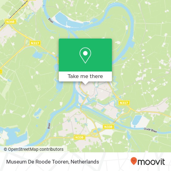 Museum De Roode Tooren map