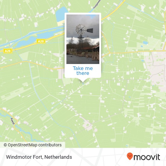 Windmotor Fort map