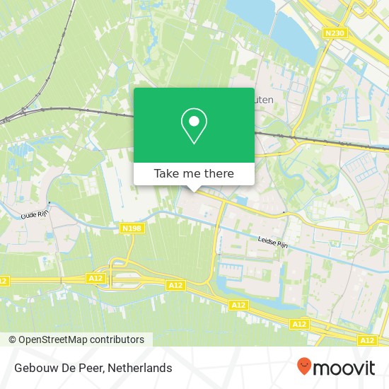 Gebouw De Peer map