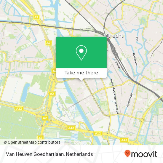 Van Heuven Goedhartlaan map