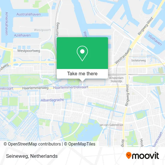 Seineweg map