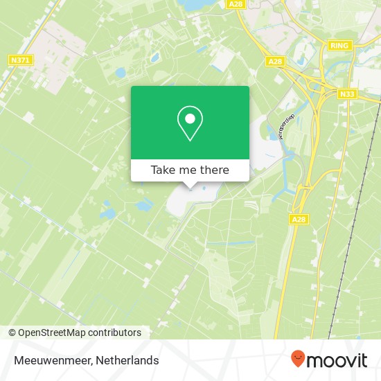 Meeuwenmeer map